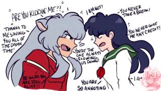 InuYasha Comic Dub-Arguing