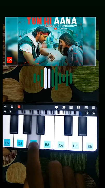Tum Hi Aana | Piano song tutorial 🎶#ViralVideo #TrendingNow #MusicVideo#CoverSong #ViralReels#piano