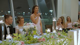 Best Maid of Honor Toast | Surprise Song and Dance