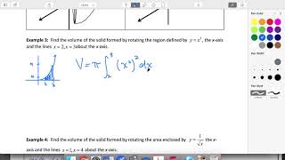 IBHL 6.5 Ex3 Volume of Solid of Revolution about y axis