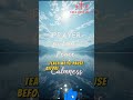 Prayer for Inner Peace and Calmness