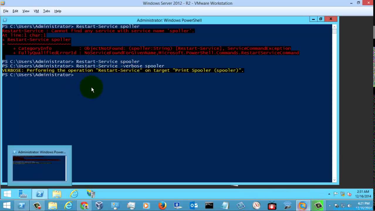 Restart program. Restart program