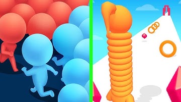 Long Neck Run vs Count master Crowd Runners 3D Walkthrough New Update Gameplay Max Level Android IOS