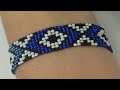 PULSERA EN TELAR/PULSERA DE MOSTACILLAS/LOOM BRACELET