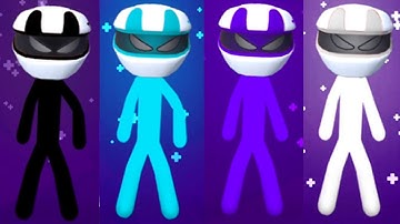 Stickman Funny Minigames - Stickman Party 1 2 3 4 Player 2022 Gameplay Walkthrough Android iOS