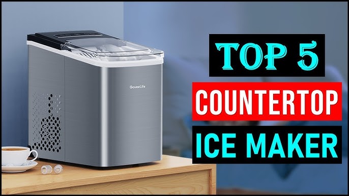  AGLUCKY Ice Makers Countertop,Portable Ice Maker