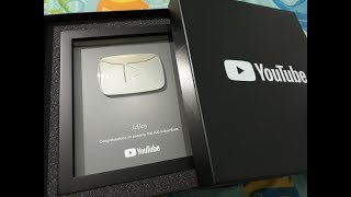 [Jzboy] Unboxing Youtube Silver Play Button