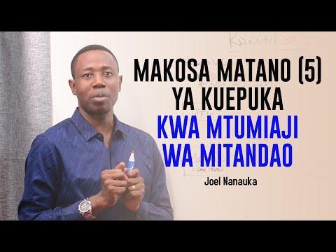 Makosa matano (5) ya kuepuka kwa mtumiaji wa mitandao ya kijamii.