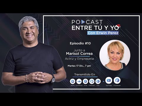 Erwin Pérez entrevista a la actriz y empresaria colombiana Marisol Correa