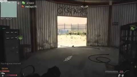 MODERN WARFARE 3 GAMEPLAY Scar CTF on Dome (MW3)