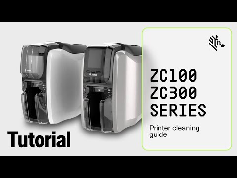 Zebra ZC100/300 Series | Printer Cleaning Guide | Zebra