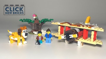Lego Creator 31116 Safari Wildlife Tree House (Biplane) Speed Build