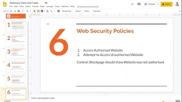Netskope Use Case: Web Security Policies