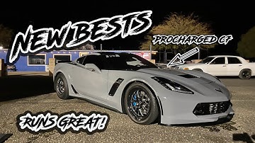 The C7 runs flawless for its first time out racing.