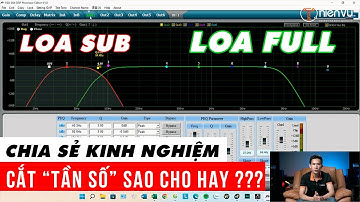 Hướng Dẫn Cách Cắt Tần Số Loa Full - Loa Sub | Micro RTA Có Phải Thần Thánh ??? | Thiên Vũ Audio