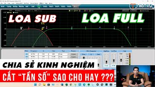 Hướng Dẫn Cách Cắt Tần Số Loa Full - Loa Sub | Micro RTA Có Phải Thần Thánh ??? | Thiên Vũ Audio screenshot 5