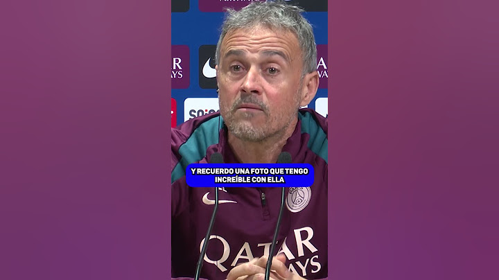 El BONITO RECUERDO de LUIS ENRIQUE a su HIJA XANA