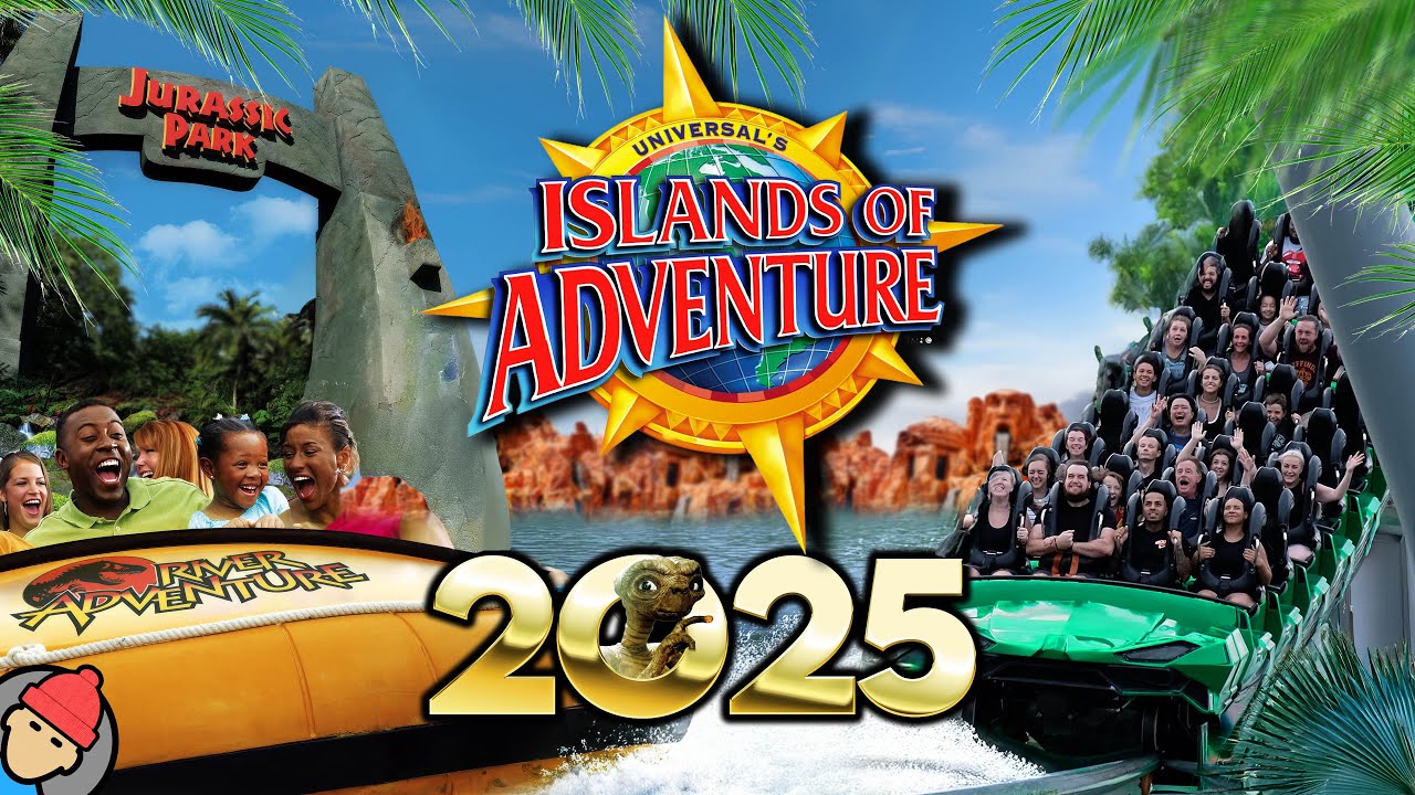 Universal Islands of Adventure RIDES & ATTRACTIONS 2025 | Universal Orlando Resort