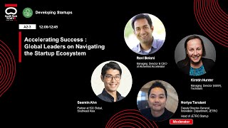 Accelerating Success: Global Leaders on Navigating the Startup Ecosystem