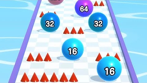 Ball Run 2048 - All Levels Gameplay Walkthrough Android iOS (Lvl 76-100)