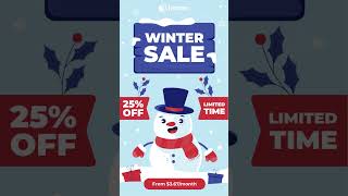 2024 Hostex Christmas sale: Enjoy 25% Off, Starting at $3.67/Month!