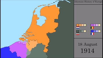 Alternate History of Europe: the Dutch participation in World War One (Central Powers)