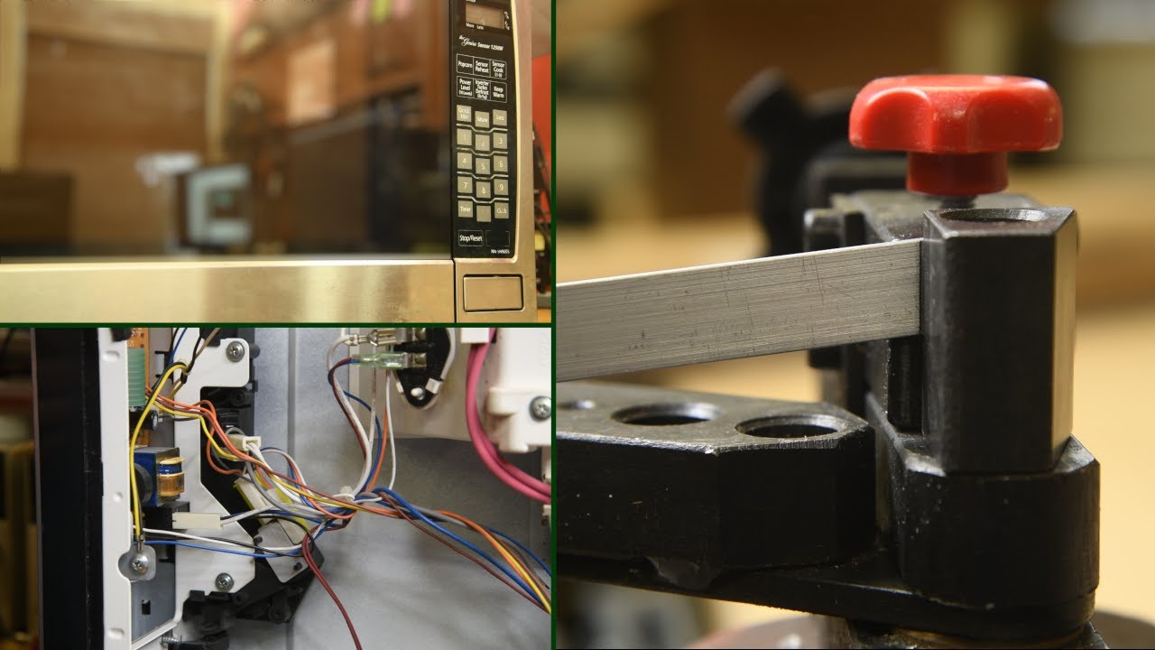 Panasonic Microwave Fix Tired of Slamming the Door Shut YouTube