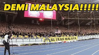 ULTRAS MALAYA - DEMI MALAYSIA | CRAZY SCENE !!!!!