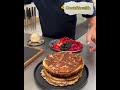 Waffle crispy toast strawberry pancake viral health recipe youtubeshorts shorts