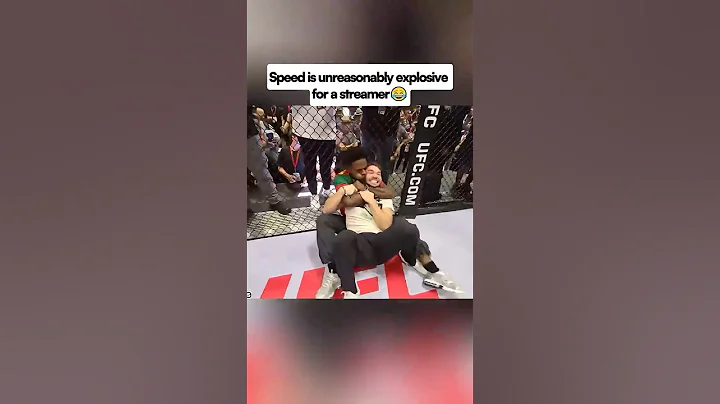 Adin Ross tapped out to Speed In Crazy UFC Match!