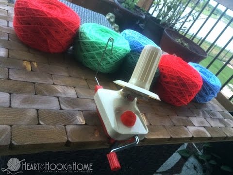 How to Use a YARN BALL WINDER [Step-By-Step Instructions and My