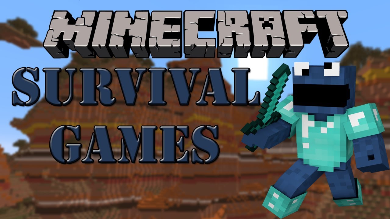 Minecraft SURVIVAL GAMES Server Minigame With TheCampingRusher - YouTube