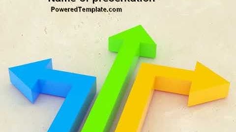 Directions PowerPoint Template by PoweredTemplate.com