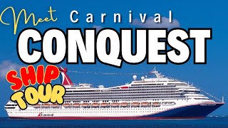 Carnival Conquest Ship Tour!