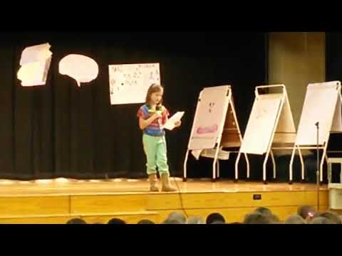 Alyssa - 1st Grade - 2014 Hagan Elementary School Talent Show - The Cup Song