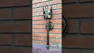 Medieval Wall Torch – Handcrafted Gothic Metal Sconce | IronUA