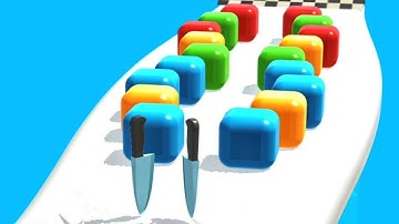 Slice Run! Very satisfying and relaxing ASMR slicing game