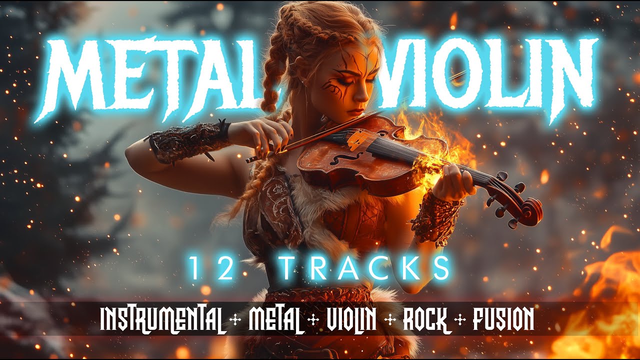 Angel and Fire | Epic Violin Metal Rock Fusion | Instrumental Fusion for Energy & Inspiration