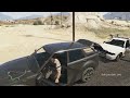 GTA V Park Ranger Officer vs NPC and women fight