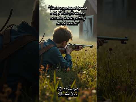 Kurt Vonnegut Deadeye Dick Books Quotes Cultclassics