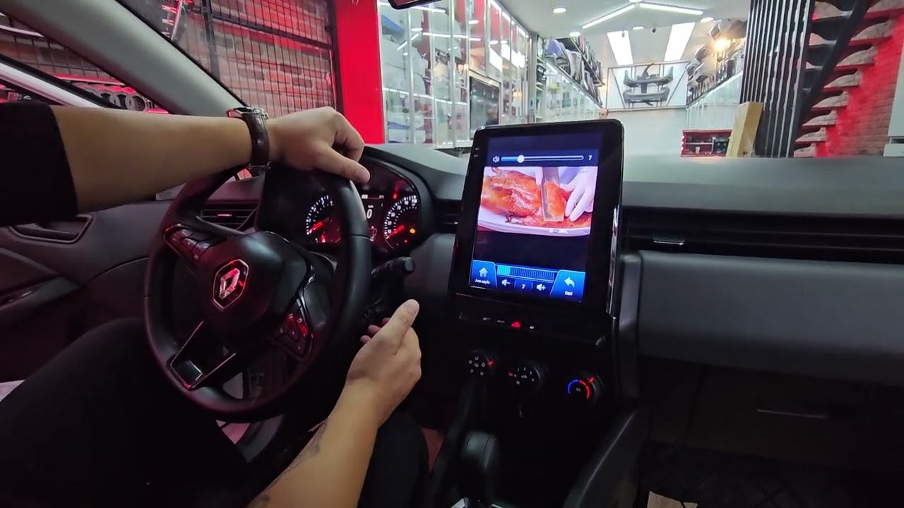 2022 Clio 5 Kablosuz Carplayli Tesla Ekran