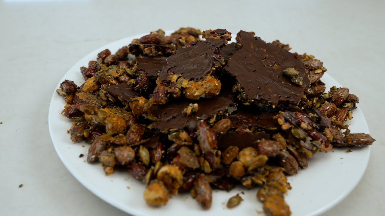 САМОЕ ВКУСНОЕ зимнее лакомство: шоколадно-орехово-карамельный хруст | Советы вторника