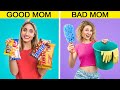 Bad Mom vs Good Mom / 13 Funny Situations