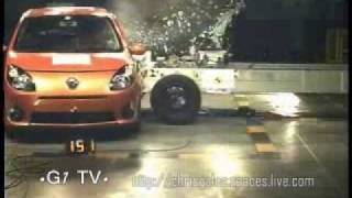Renault Twingo crash test - Euro NCAP