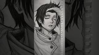 女たらしだった乙骨憂太 投射呪法を身につけた乙骨くん #イラスト#呪術廻戦#禪院真希#禪院直哉#ネタ#jujutsukaisen #illustration#naoyazenin #shorts