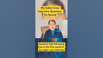 Cabin crew interview Questions & Answers | My cabin crew interview question- 1st Round✈️ #cabincrew
