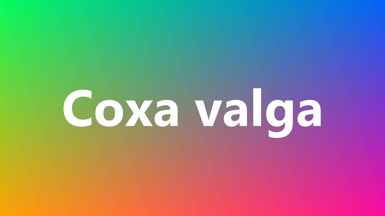 coxa valga etiología de la diabetes