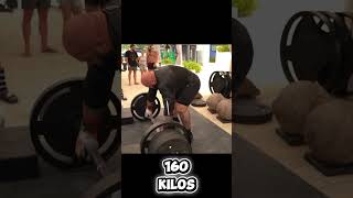 160 kilos #strongman #wrestling #400kg #deadlift #strong #ufc #edits #mma #muaythai#viral