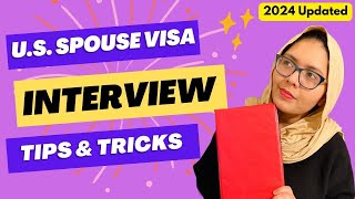How to Pass U.S. Spouse Visa Interview  Top Tips CR1 IR1| Urdu Hindi #usimmigration #greencard