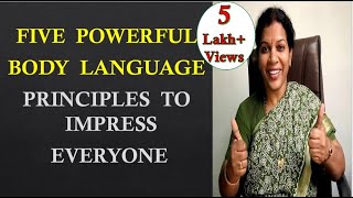 "5 POWERFUL  BODY LANGUAGE TIPS" - To Impress Everyone